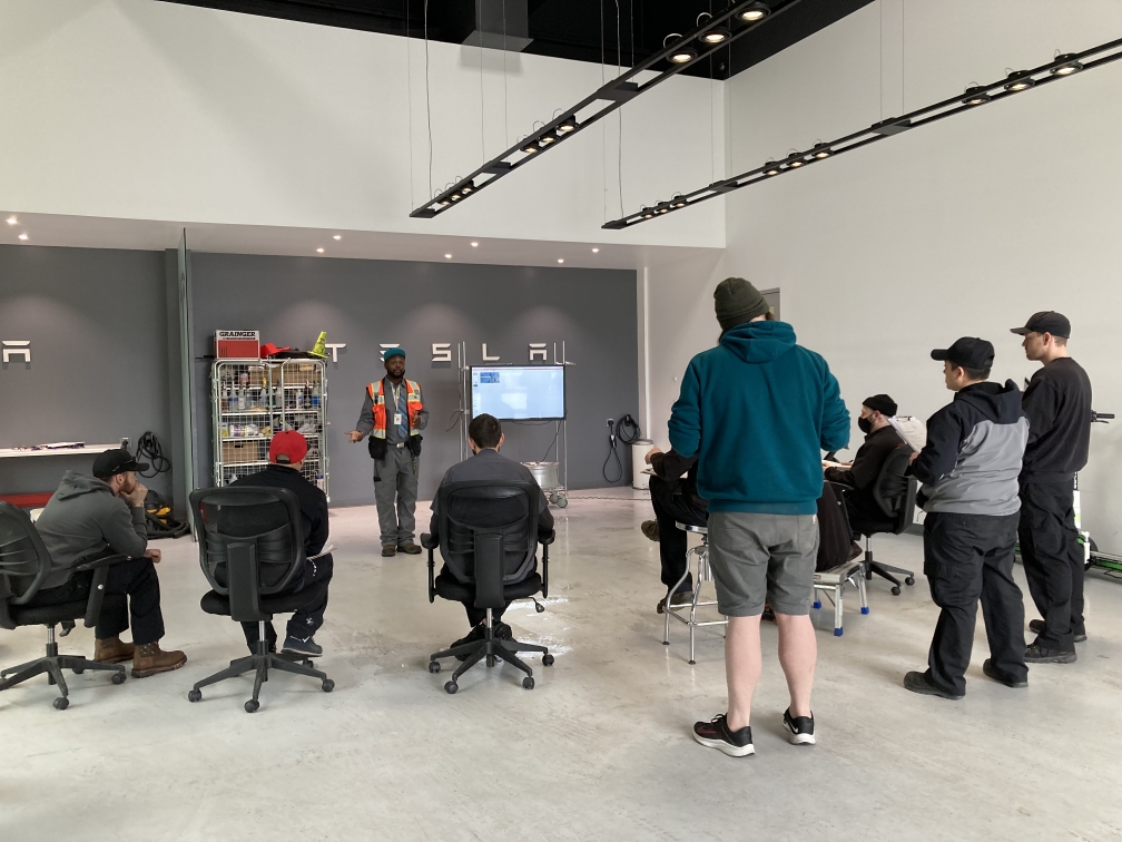 instructor led tesla safety training